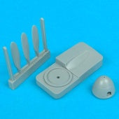 Quickboost 72019 1/72 Bf109G10 Propeller w/Jig Tool for RVL