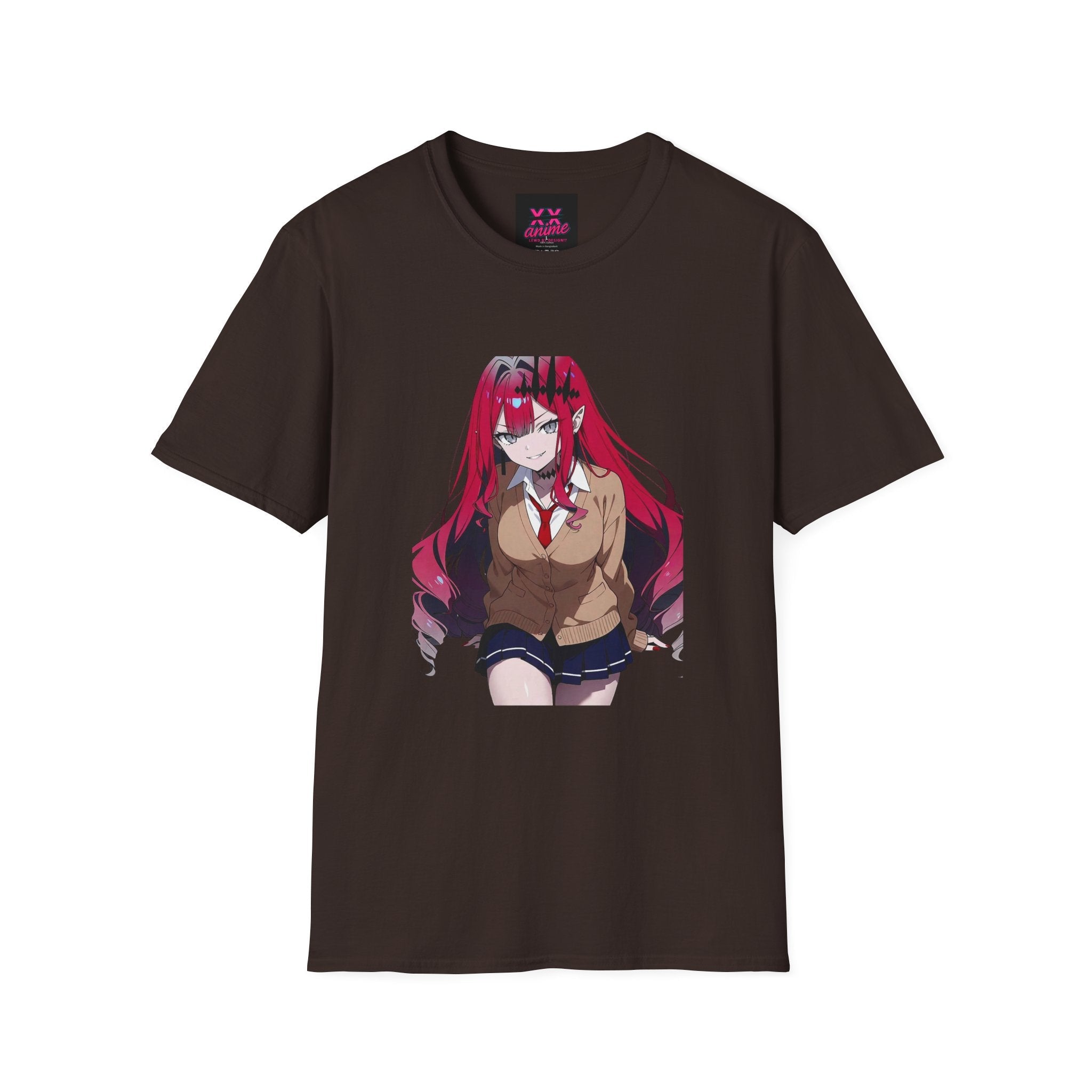 Anime-Inspired lewd 3 Unisex T-Shirt, Cute Graphic Tee, Casual Wear, Street Style, Gift for Anime Lovers