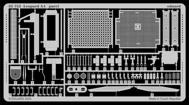 Eduard 35753 1/35 Armor- Leopard A4 for TAM
