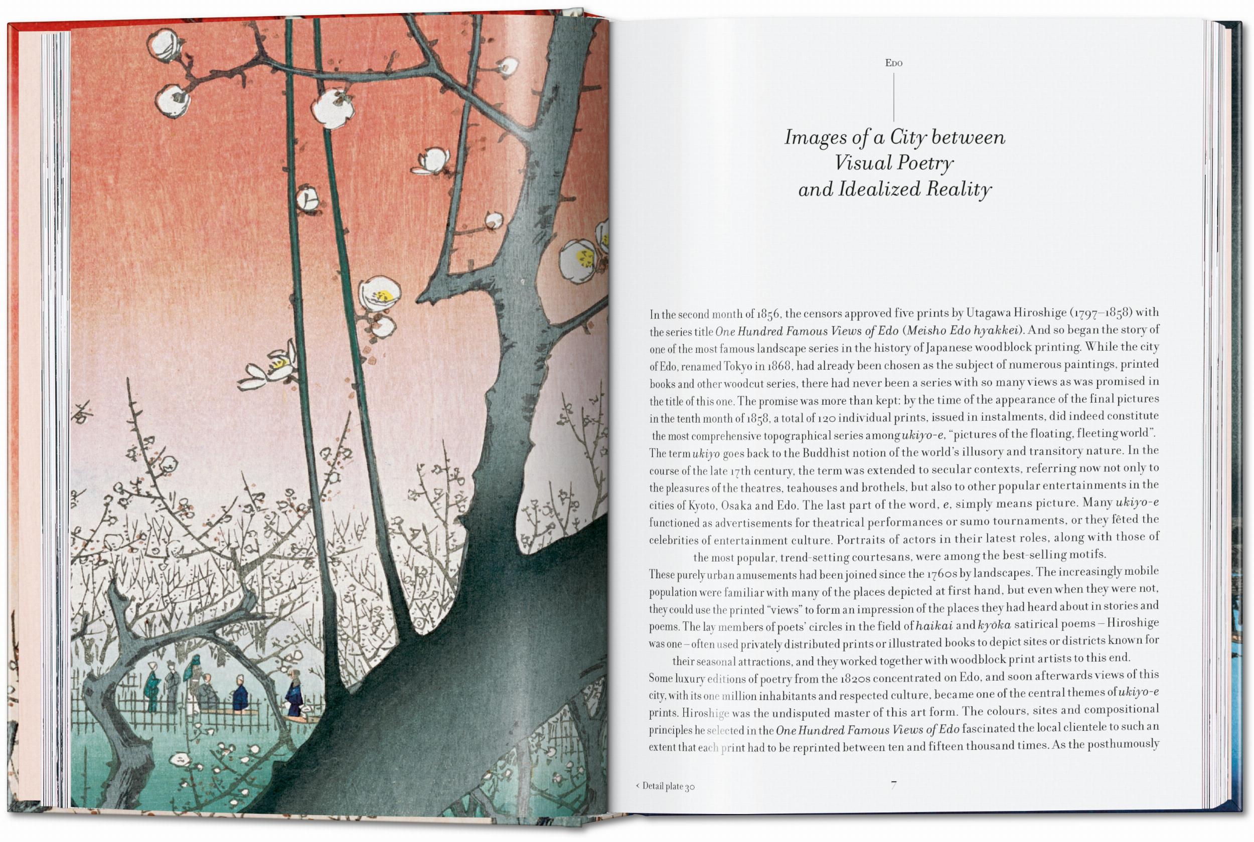 Hiroshige. One Hundred Famous Views of Edo. 45th Ed. (German, French, English)