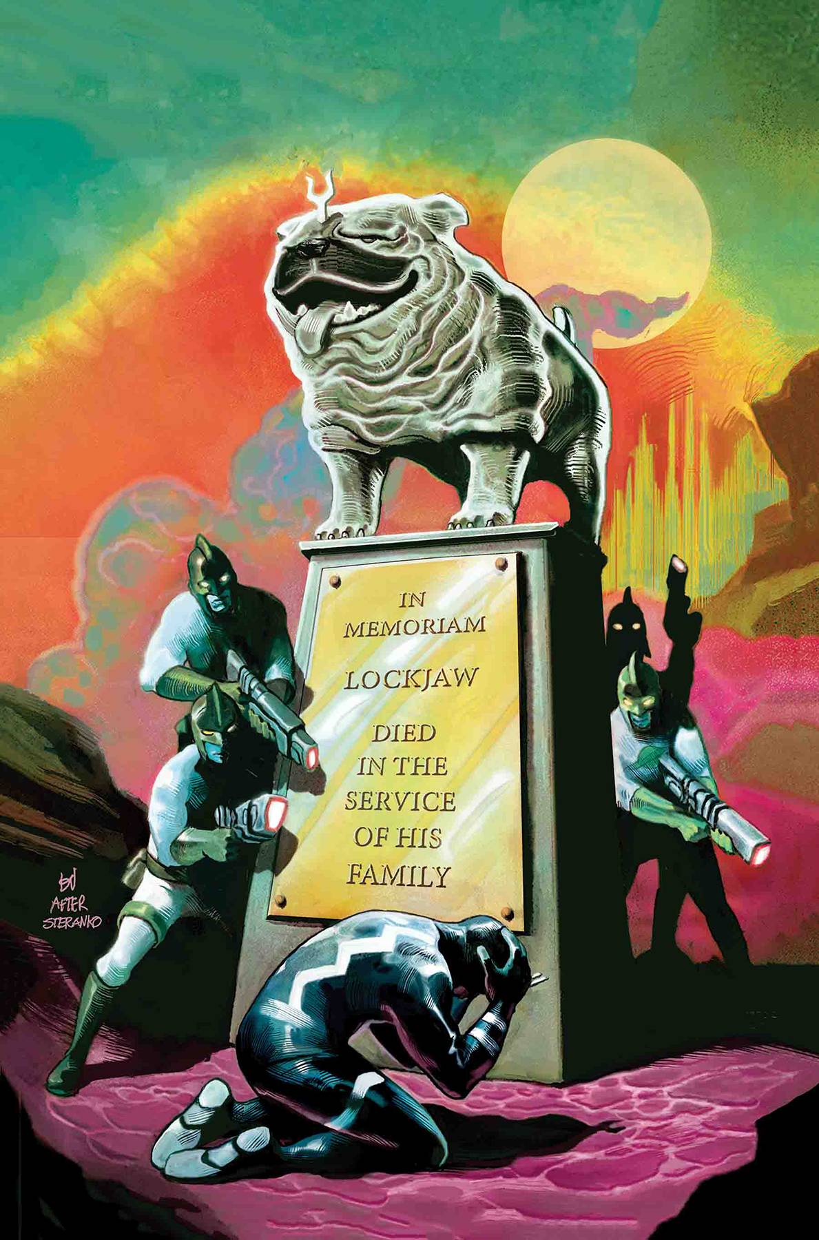 DEATH OF INHUMANS #5 (OF 5) Marvel Mike Del Mundo Young Guns Variant (11/07/2018)