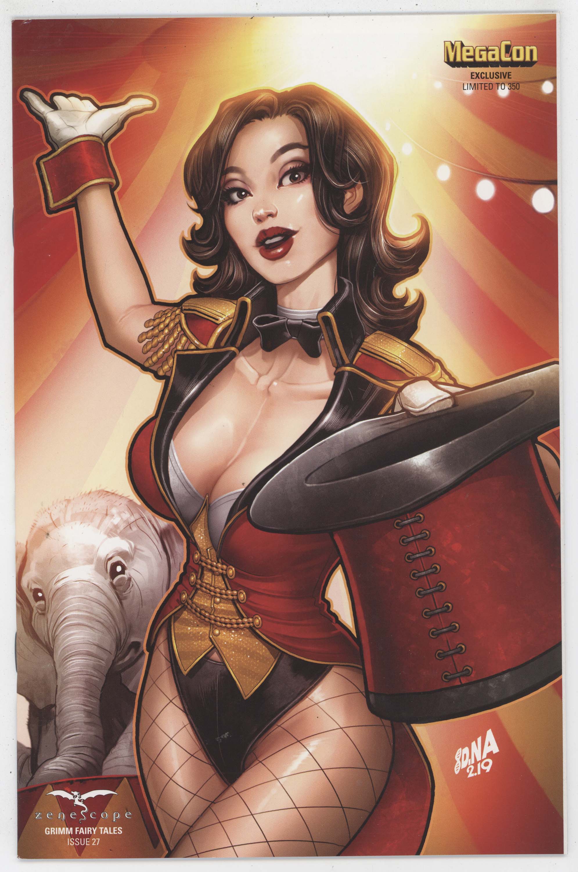 Grimm Fairy Tales 27 Zenescope 2019 VF David Nakayama Zatanna Cosplay GGA