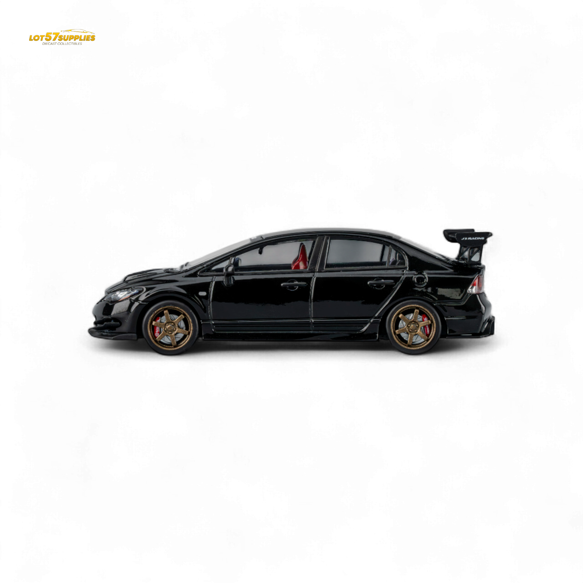 Pre-Order) Microturbo FD2 J'S Racing Metallic Black 1:64