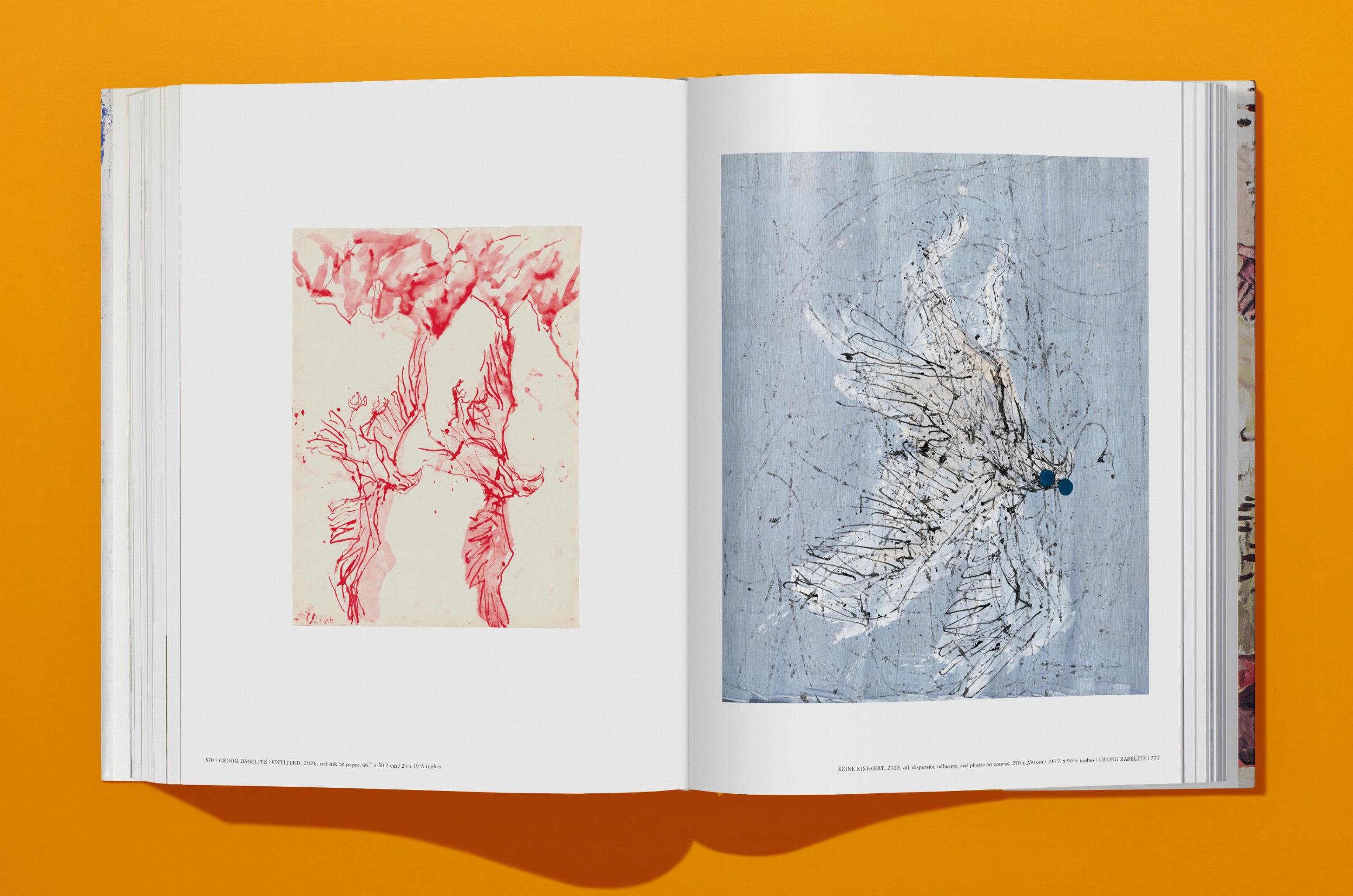 Georg Baselitz (German, French, English)