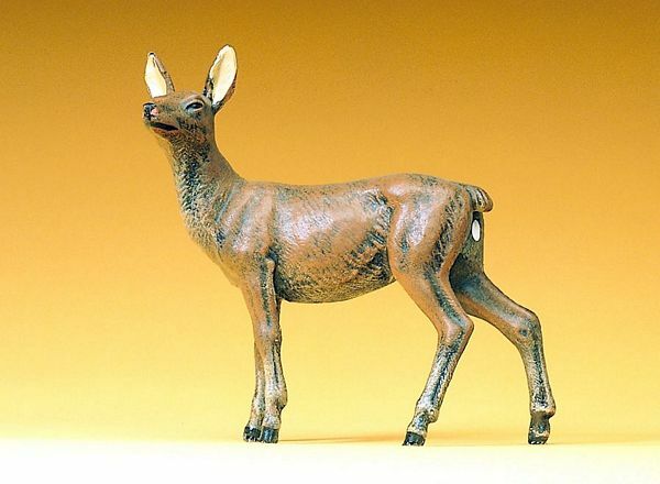 Preiser 47702 1/25 Scale Wild Animal Figures -- Cow Elk Standing