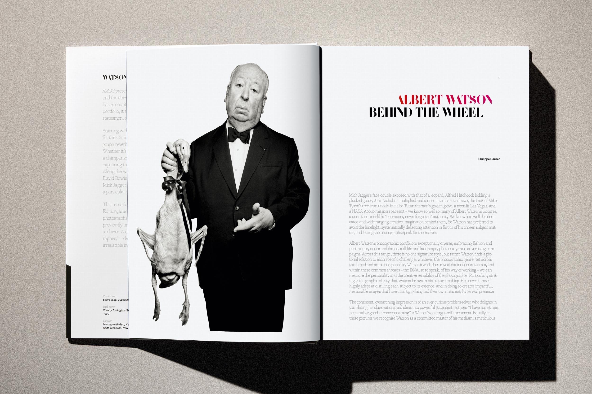 Albert Watson. Kaos (German, French, English)