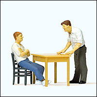 Preiser 28117 HO Scale Individual Figure -- Under Interrogation