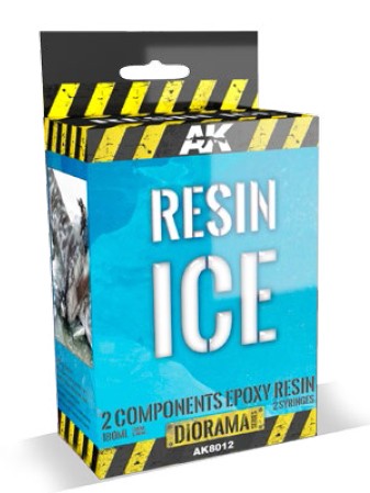 AK Interactive 8012 Diorama Series: Ice Effect 2-Component Epoxy Resin 150ml