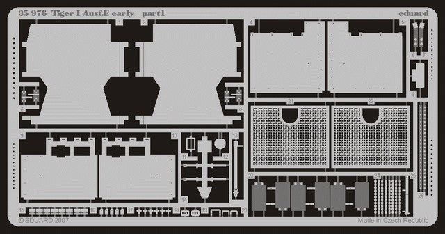 Eduard 35976 1/35 Armor- Tiger I Ausf E Early for TAM