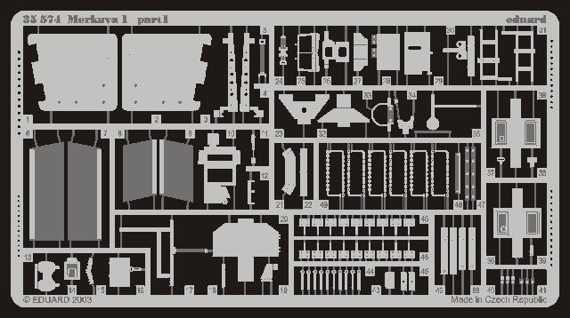 Eduard 35574 1/35 Armor- Merkava I for TAM