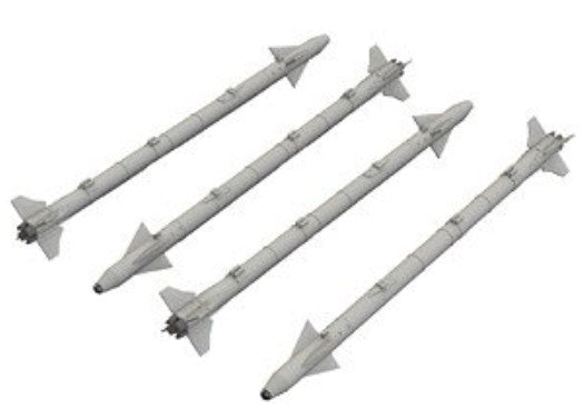 Eduard 648435 1/48 Aircraft- AIM9X (Decals & Resin)