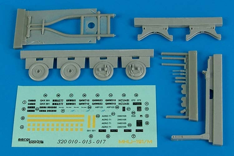 Aerobonus 320015 1/32 MHU191/M Munition Transporter w/Aero 58 Adapter