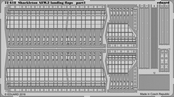 Eduard 72618 1/72 Aircraft- Shackleton AEW2 Landing Flaps for RVL