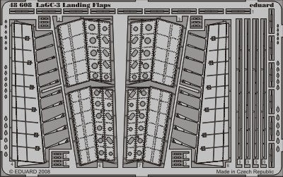 Eduard 48608 1/48 Aircraft- LaGG3 Landing Flaps for ICM