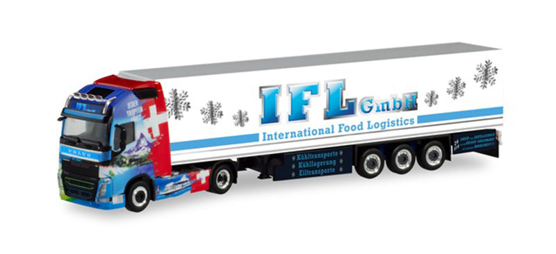 Herpa 311540 1/87 Scale Ifl Koln/Swiss Volvo - Volvo Fh Tractor