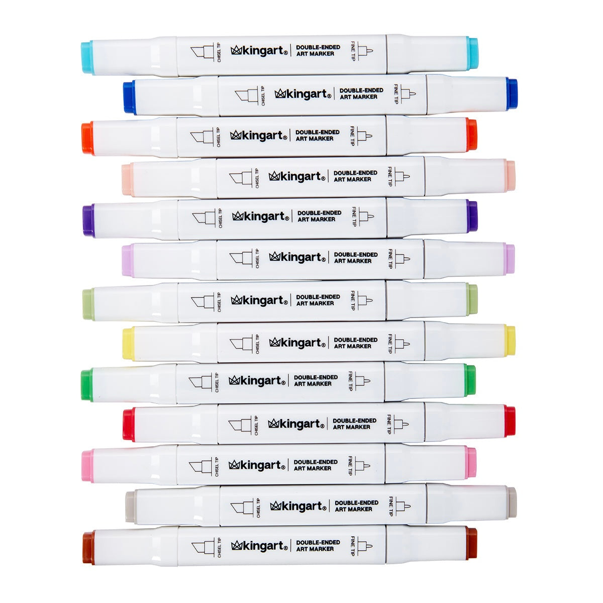 Double-Ended Alcohol Markers 60 Colors