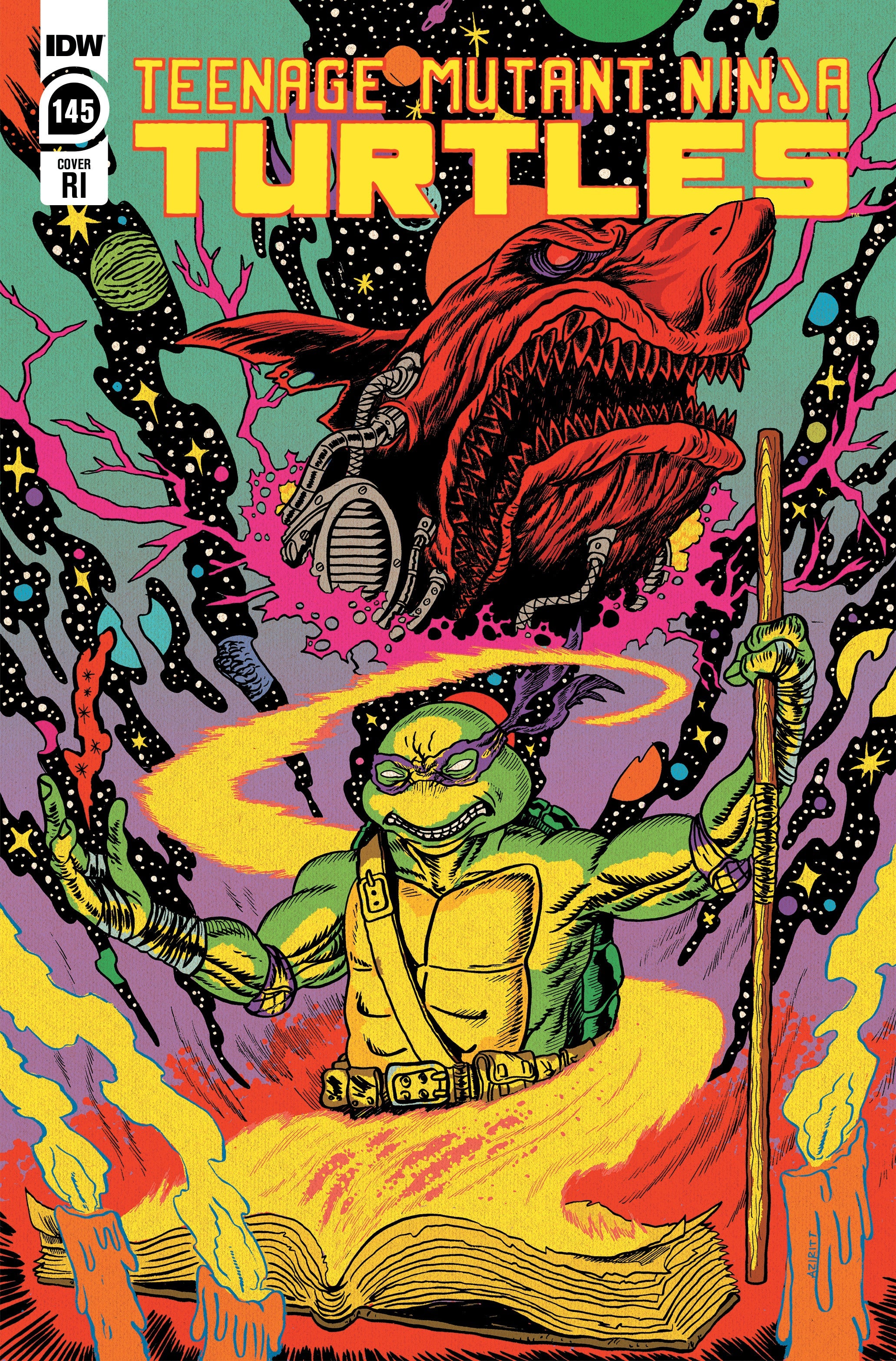 Teenage Mutant Ninja Turtles Tmnt Ongoing #145 C 1:10 Ziritt Variant (11/08/2023) Idw