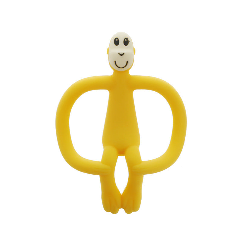 Silicone Baby Teether – Banana, Giraffe, and Monkey Designs