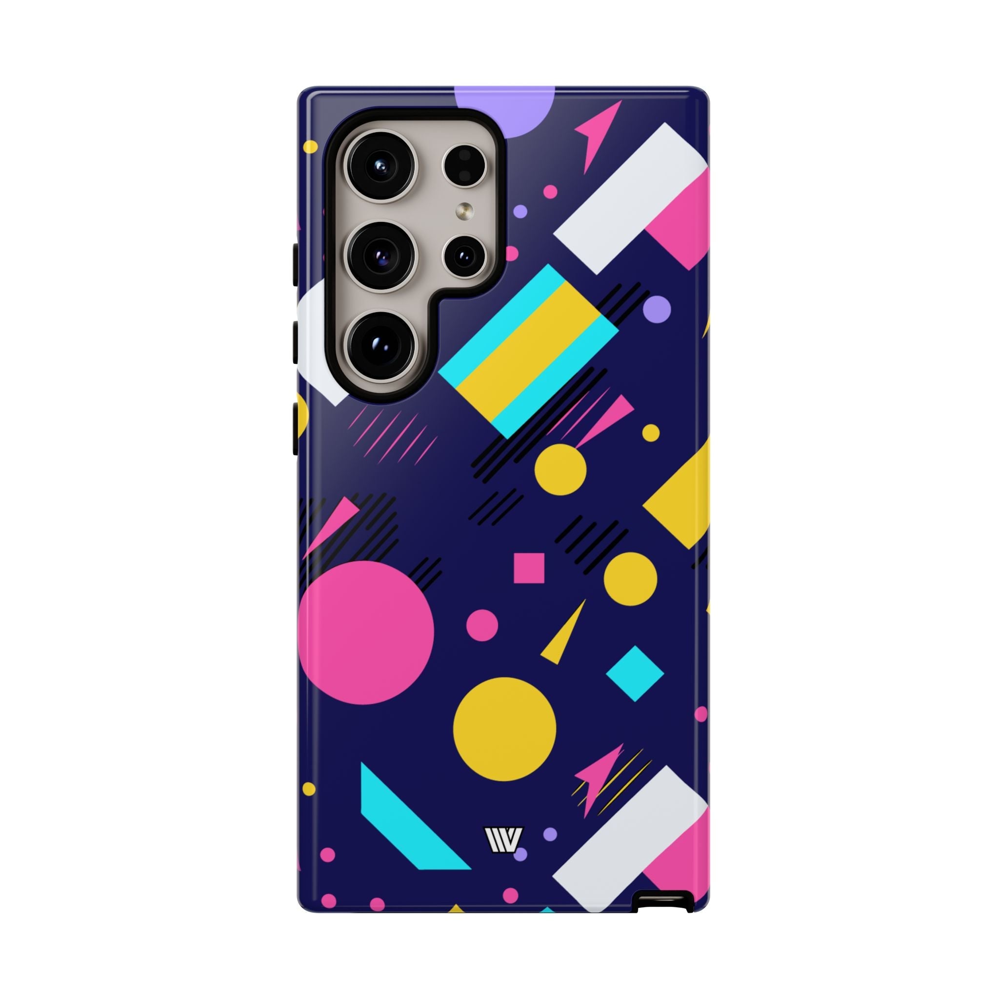 80s / 90s RETRO PATTERN DARK | Tough Phone Case
