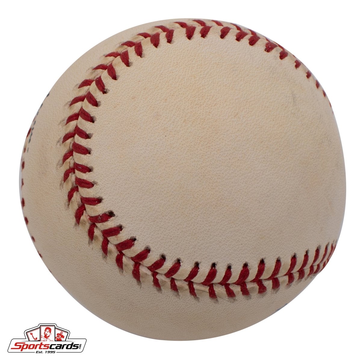 Charlie Devens (d.2003) Single Signed Baseball Beckett BAS Yankees