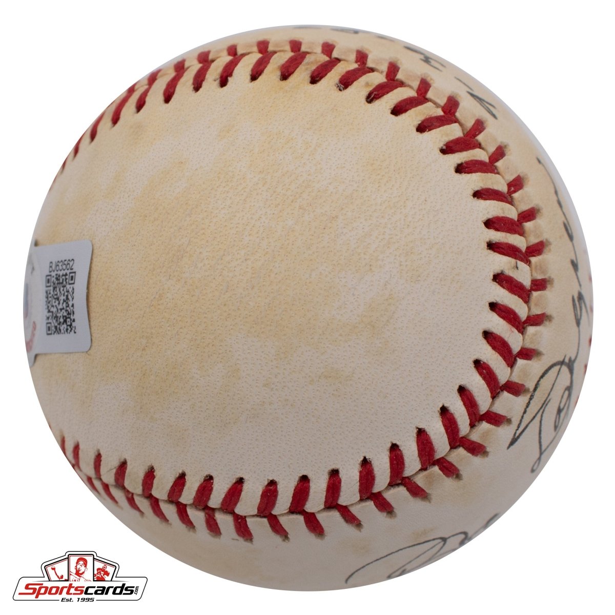 Babe Dahlgren "I Replaced Lou Gehrig" Signed Baseball Beckett BAS Yankees