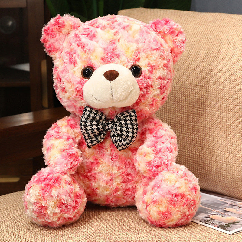 Teddy Bear Plush Doll – Soft Ragdoll Gift for Loved Ones