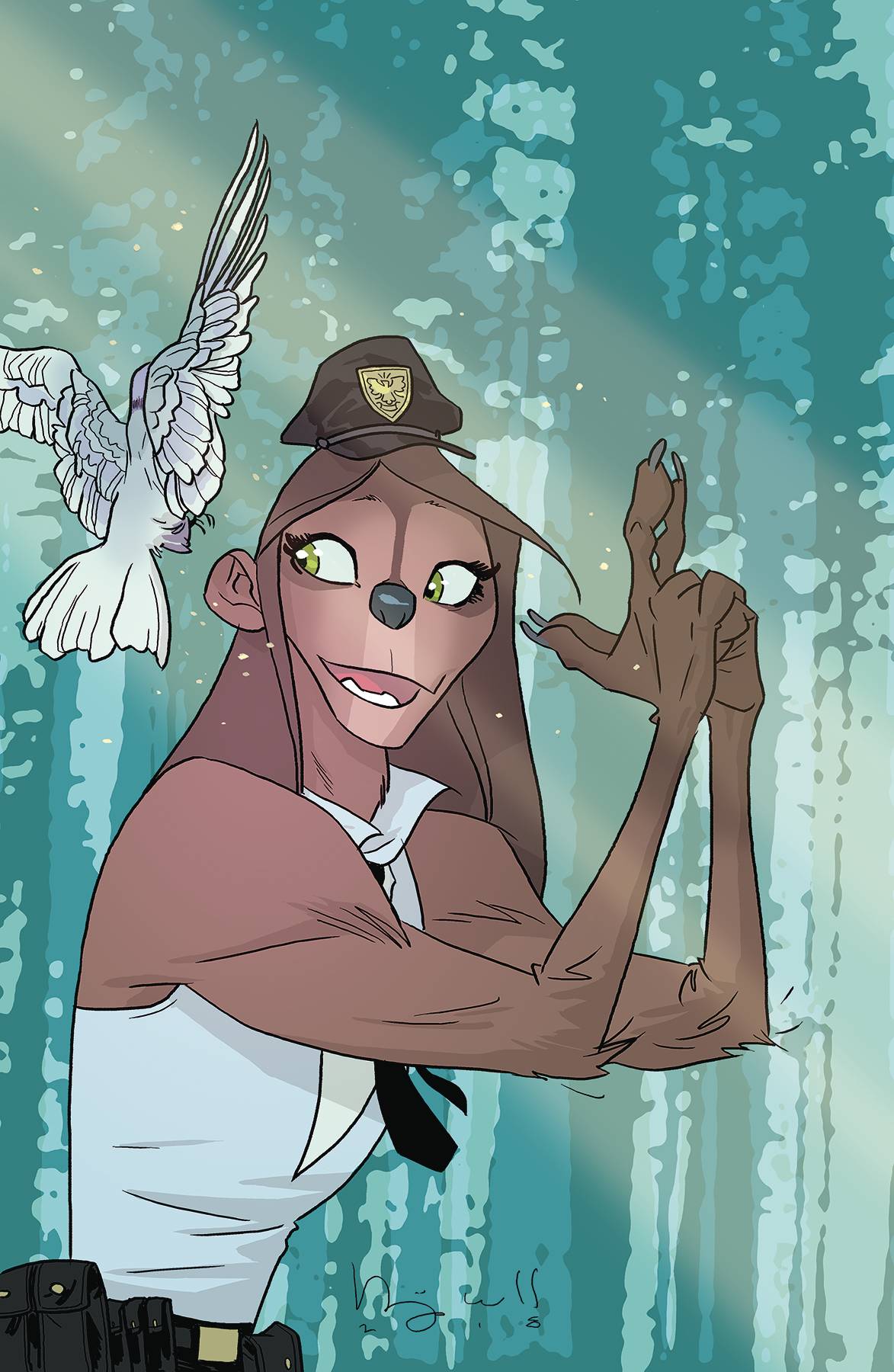 SASQUATCH DETECTIVE #1 DC Ben Caldwell (12/12/2018)