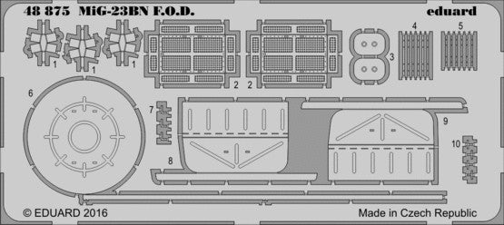 Eduard 48875 1/48 Aircraft- MiG23BN F.O.D. for TSM