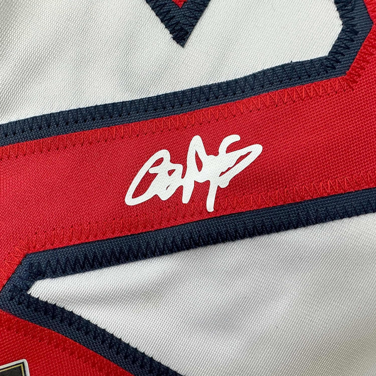 Framed Facsimile Autographed Roger Clemens 35x39 Boston White Reprint Laser Auto Baseball Jersey