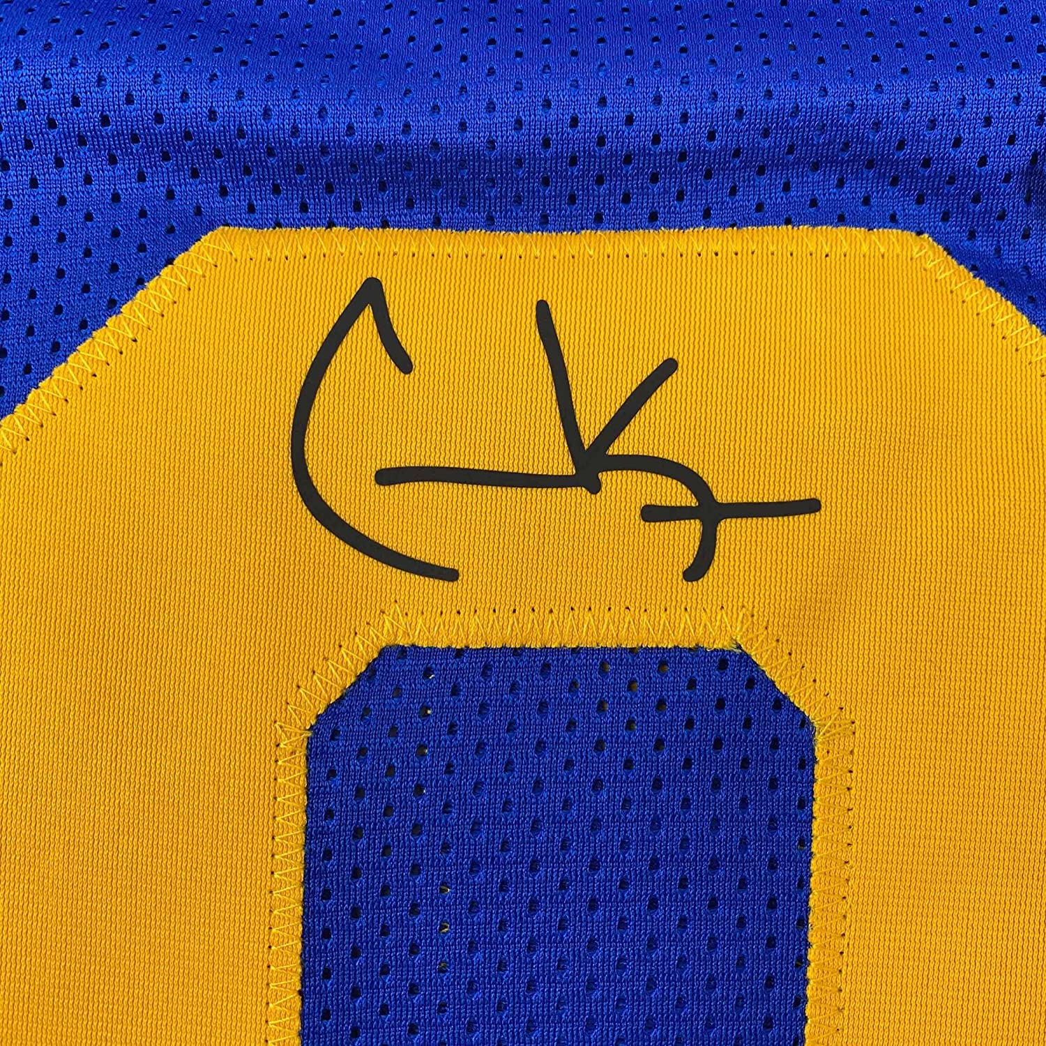 Framed Facsimile Autographed Cooper Kupp 35x39 Los Angeles LA Royal Blue Retro Reprint Laser Auto Football Jersey