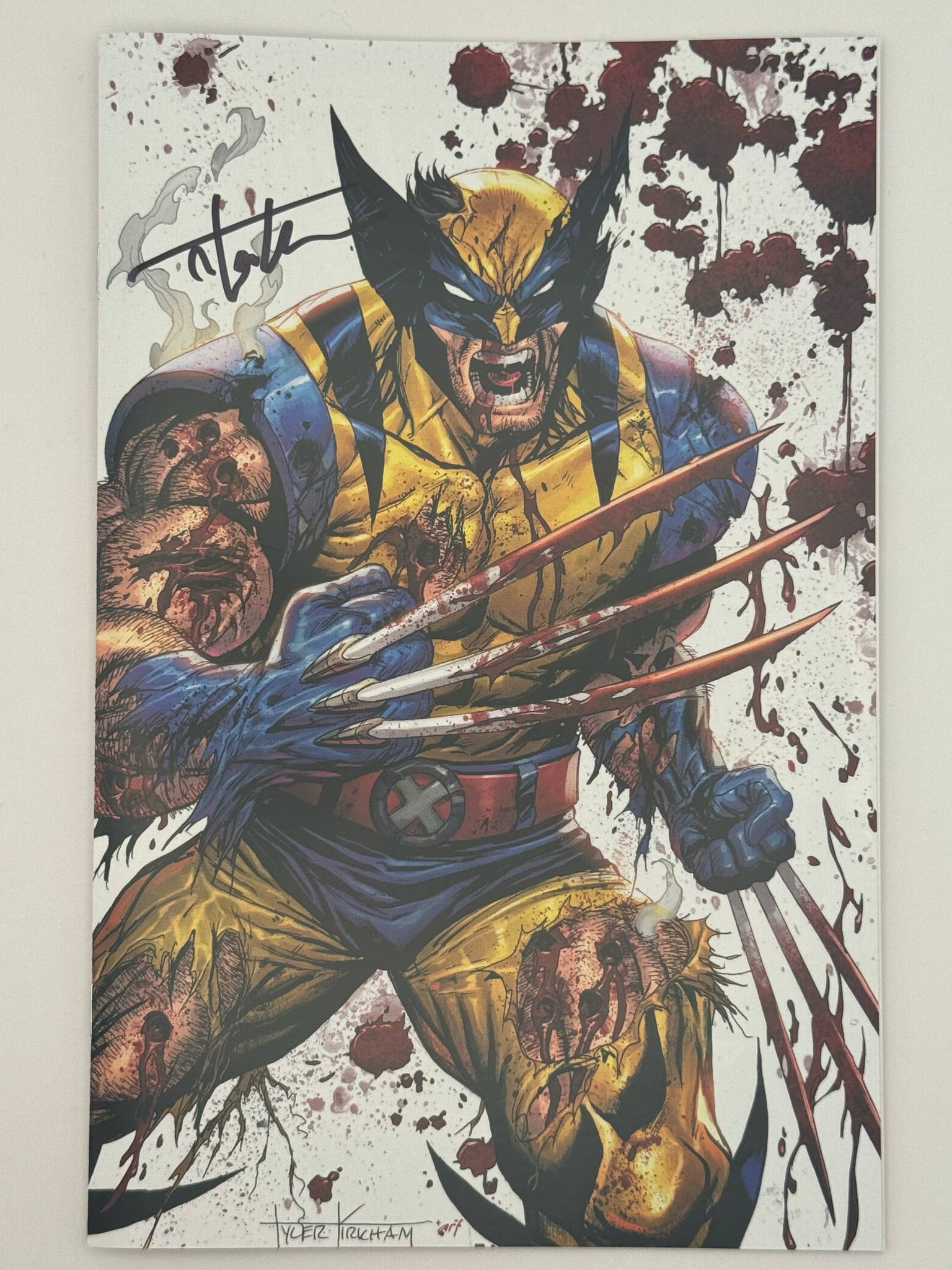 [SIGNED W/ COA] Wolverine Revenge #5 Red Band Unknown Comics Exclusive Tyler Kirkham Virgin Var [Polybagged] Explicit Content [IN STOCK]