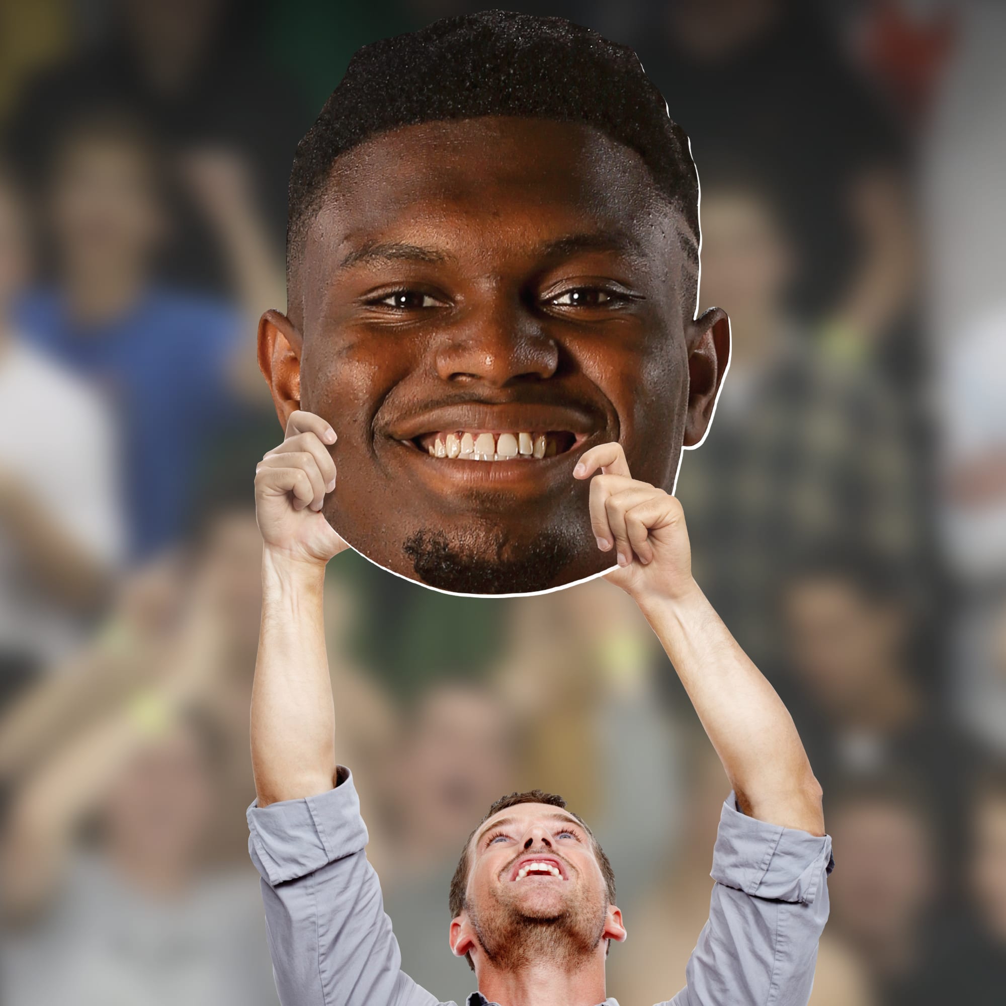 Zion Williamson - Big Head - Official NBA - New Orleans Pelicans - Foam Core Cutout