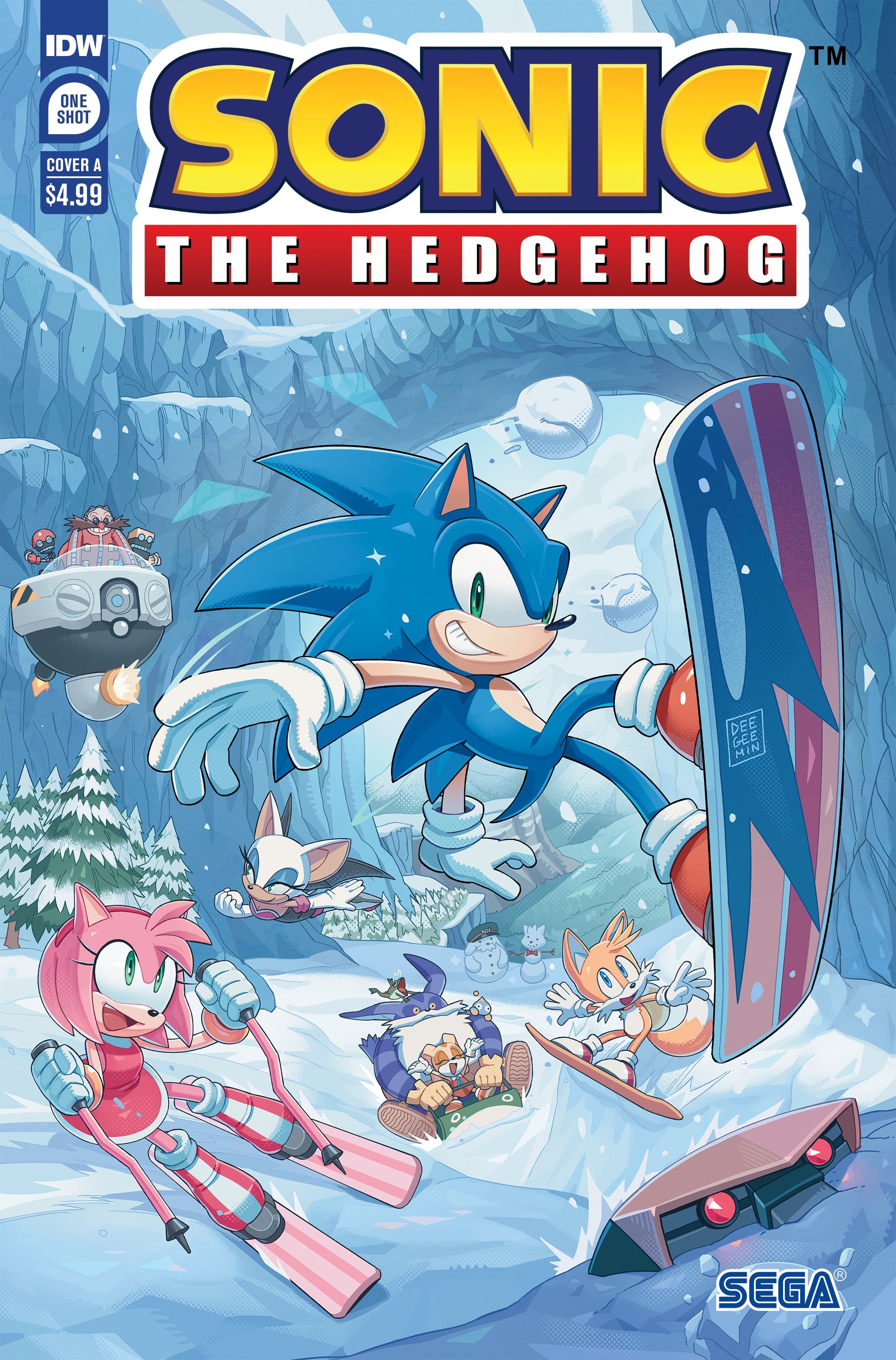 Sonic The Hedgehog Winter Jam A Kim (12/13/2023) Idw