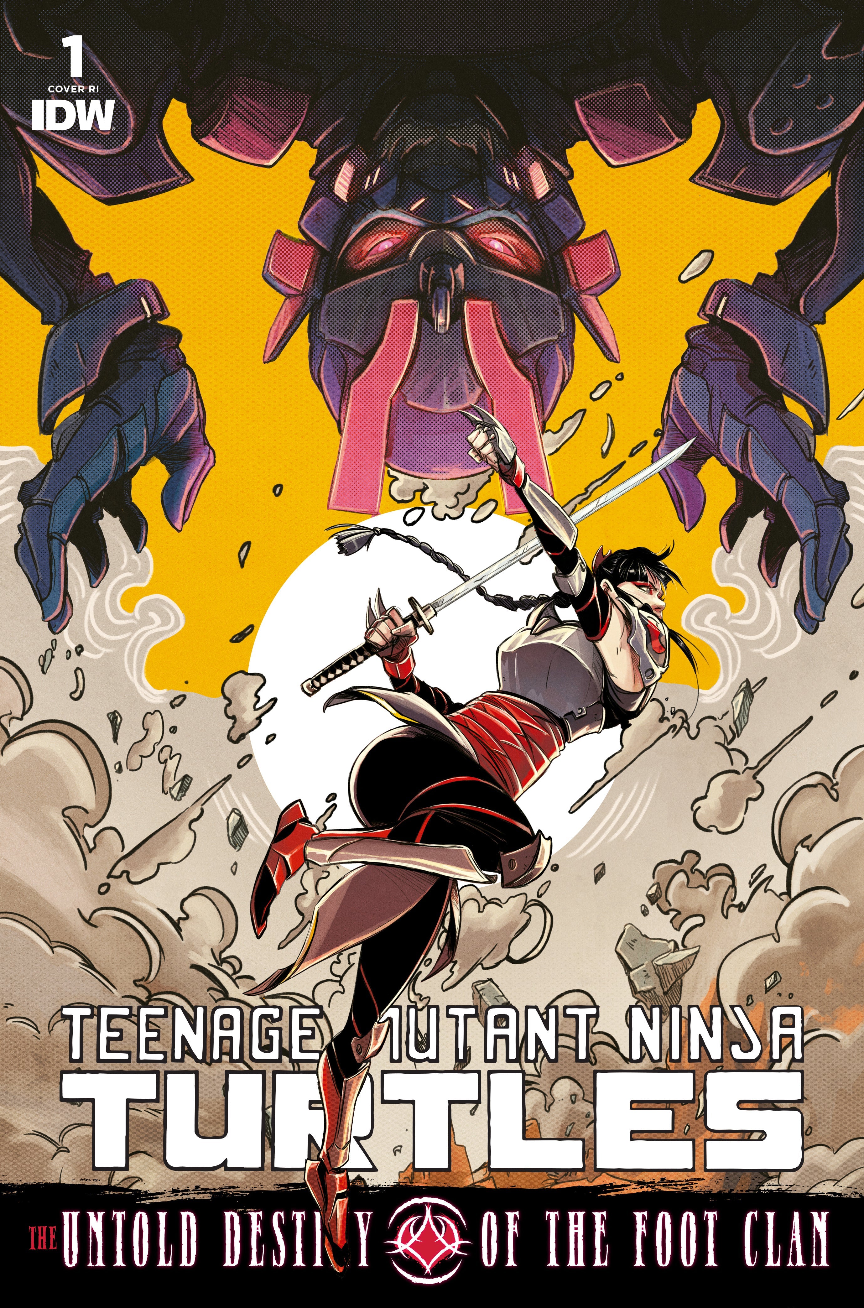 Teenage Mutant Ninja Turtles TMNT The Untold Destiny Of The Foot Clan #1 D 1:10 Santtos (03/20/2024) Idw