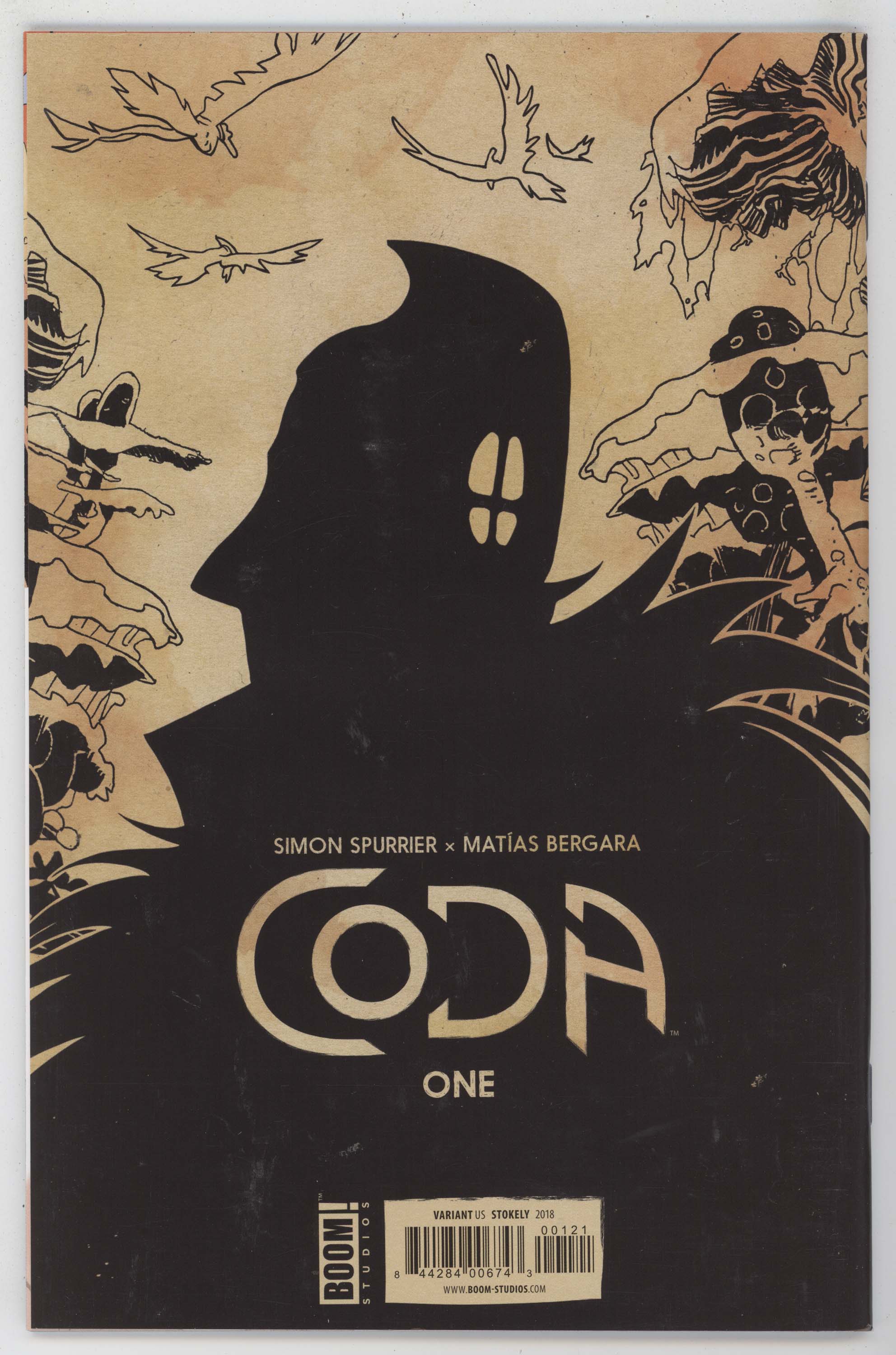 Coda 1 C Boom 2018 FN VF 1:25 Jeff Stokely Virgin Variant