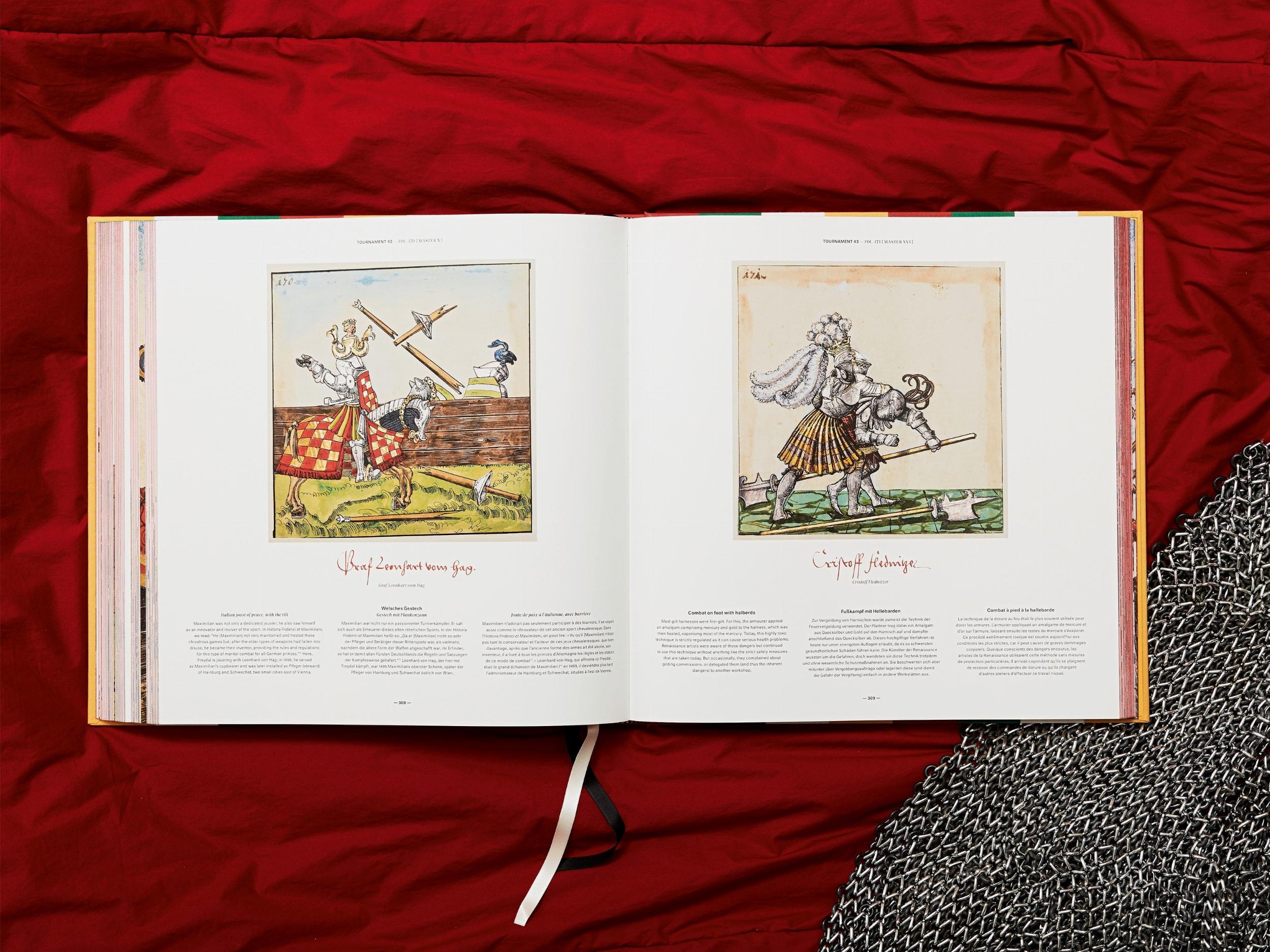 Freydal. Medieval Games. The Book of Tournaments of Emperor Maximilian I (German, French, English)