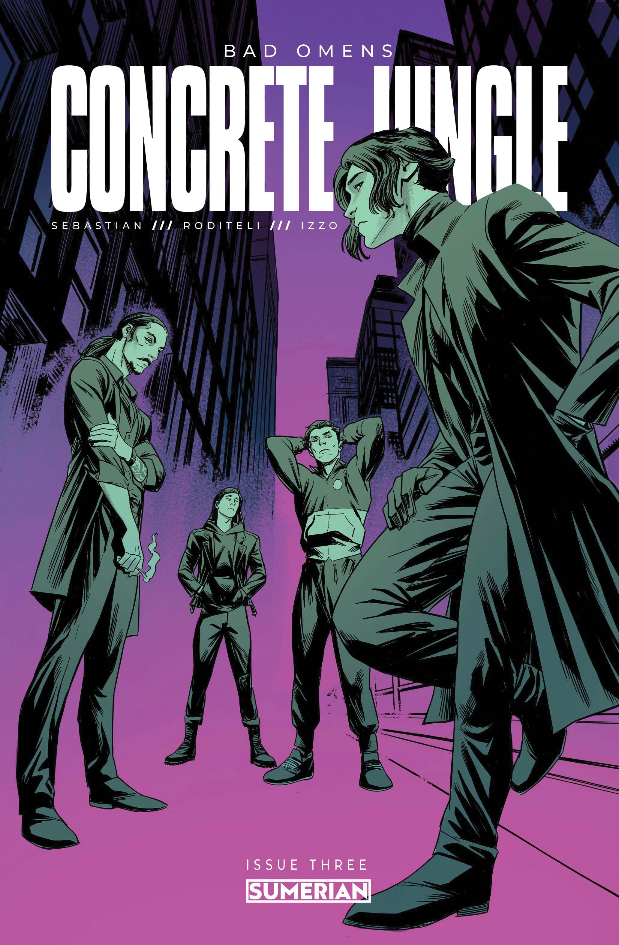 Bad Omens Concrete Jungle #3 (Of 4) B Fiorelli Variant (11/22/2023) Massive