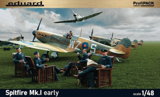 Eduard 82152 1/48 Spitfire Mk I Early British Fighter (Profi-Pack Plastic Kit)