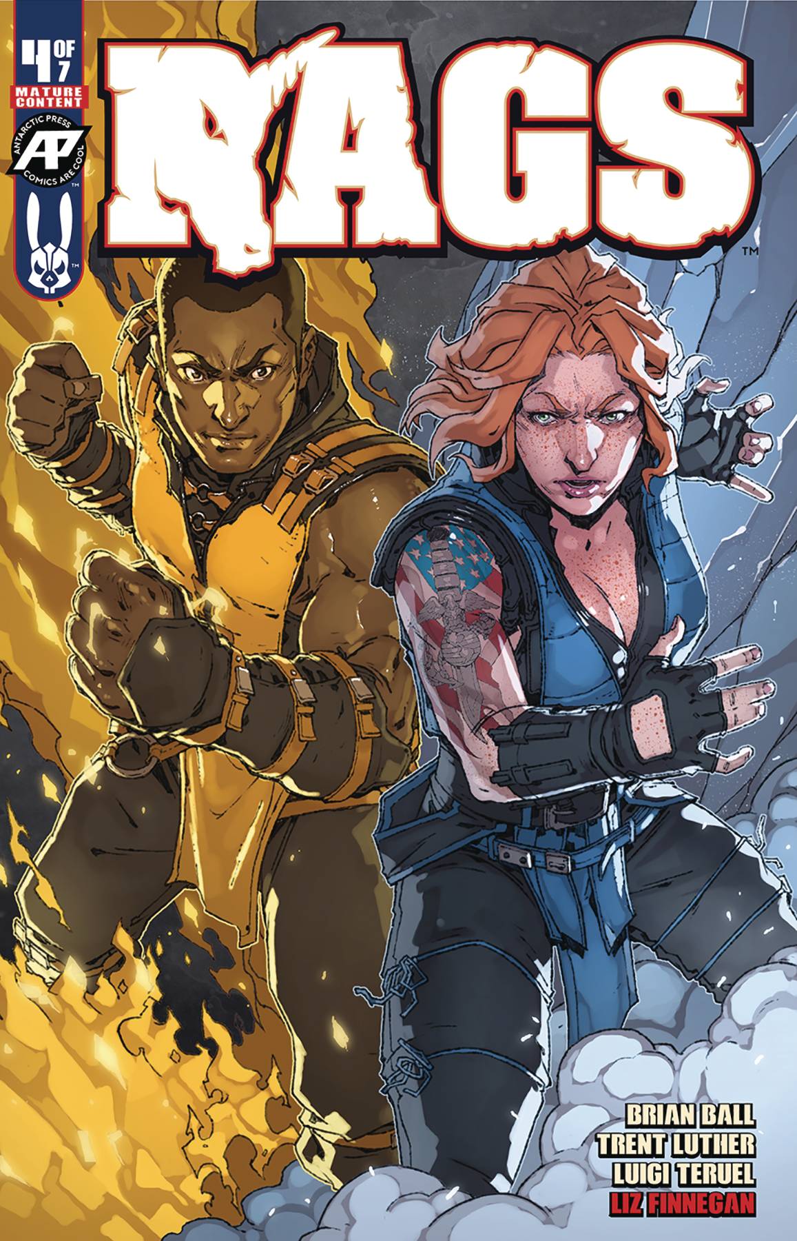 RAGS #4 B Antarctic Press Luigi Teruel Cosplay Variant (MR) (01/30/2019)