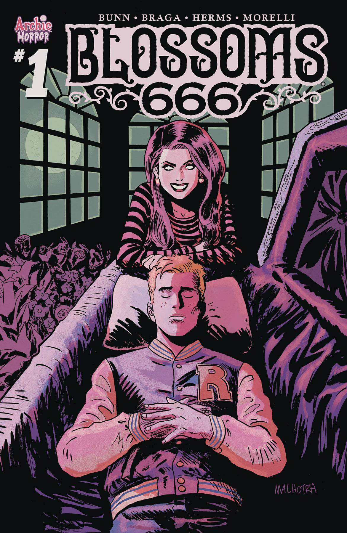BLOSSOMS 666 #1 E Archie Vic Malhotra Variant (01/23/2019)