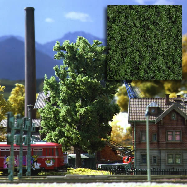 Busch 7317 A Scale Foam Scatter Material - Coarse -- Light Green