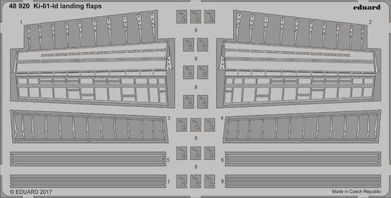 Eduard 48920 1/48 Aircraft- Ki61Id Landing Flaps for TAM
