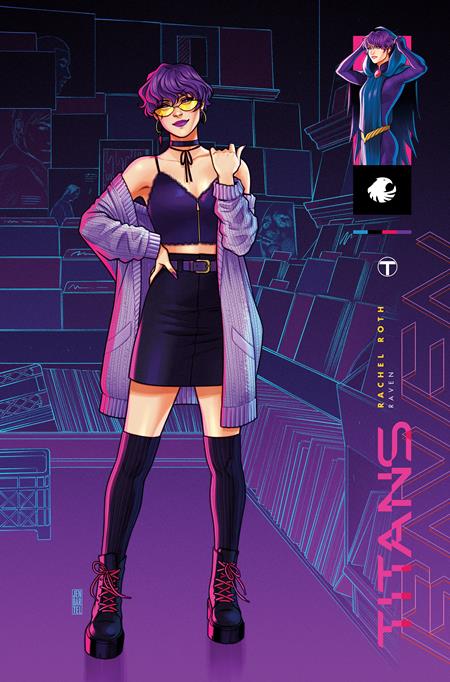 Titans #6 B Jen Bartel Card Stock Variant (12/26/2023) Dc