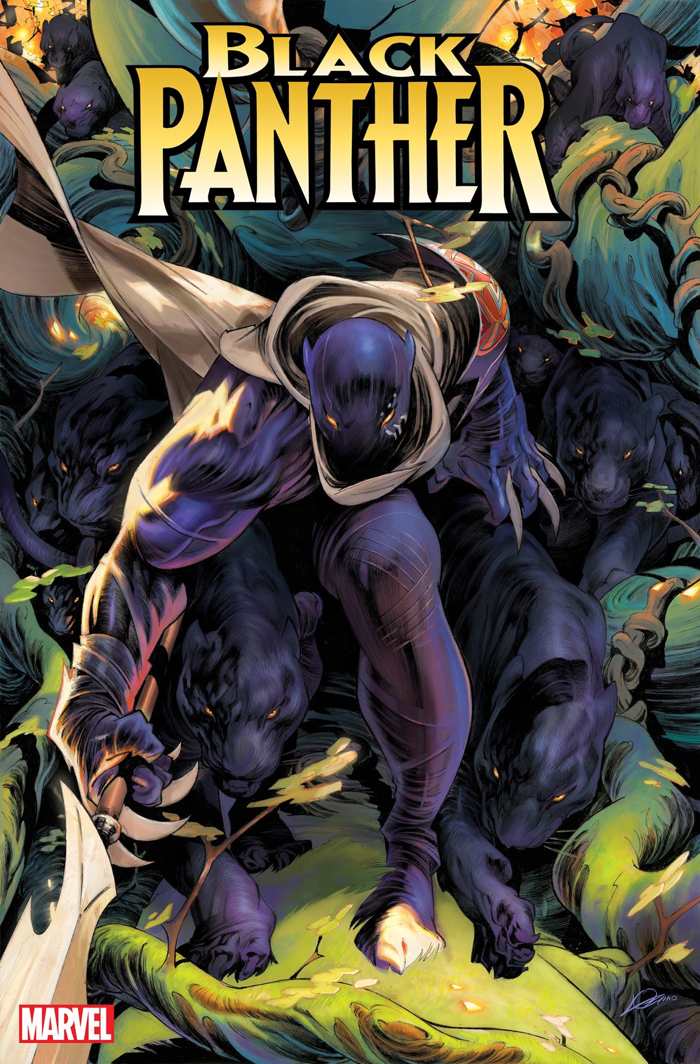 Black Panther #7 C 1:25 Alexander Lozano Variant (12/27/2023) Marvel