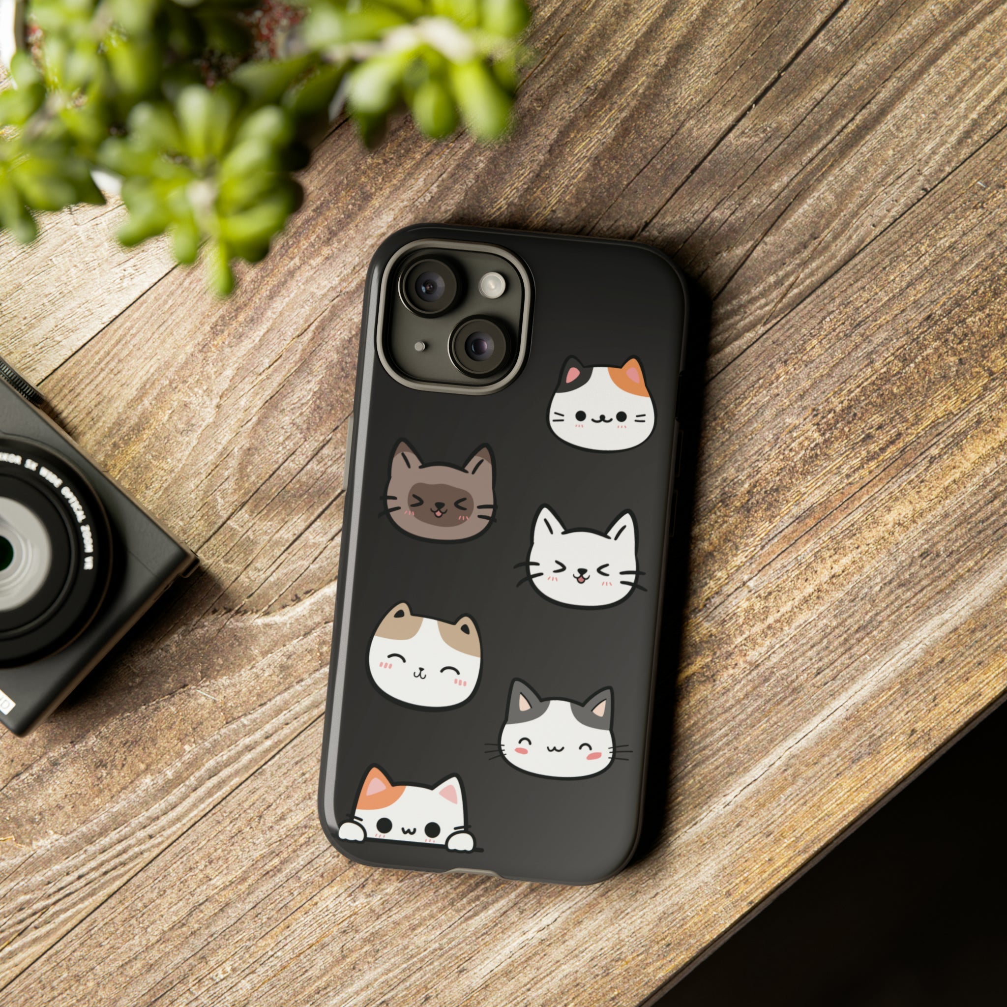 Whisker Wonders Cat Tough iPhone Case
