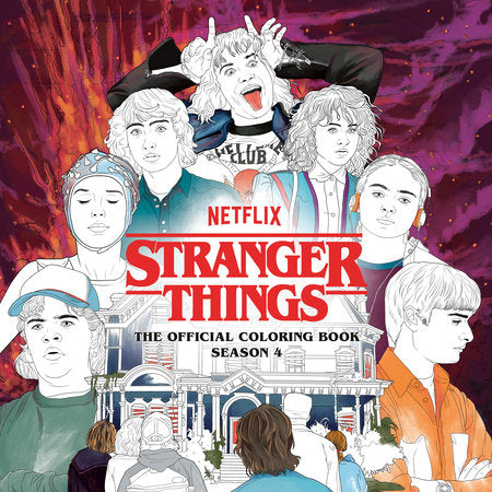 Stranger Things: The Official Coloring Book, Season 4  (09/06/2023)