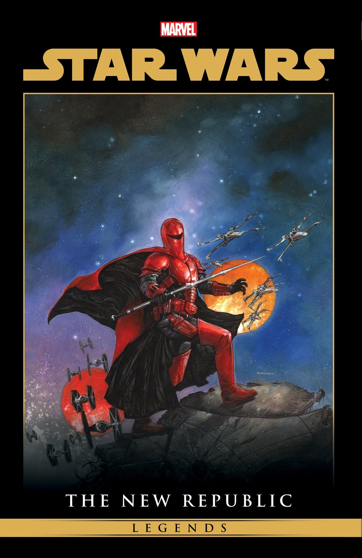 Star Wars Legends: The New Republic Omnibus Vol. 3 Dave Dorman Empire Lost Cover [Dm Only] Hc (06/16/2026) Marvel