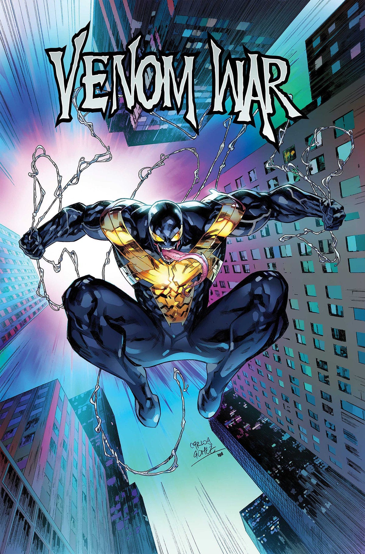 Venom War Omnibus Carlos Gomez Cover [Dm Only] Hc (12/08/2026) Marvel