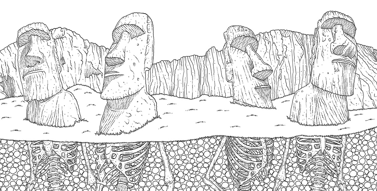 The Beauty of Horror 6: Famous Monsterpieces Coloring Book