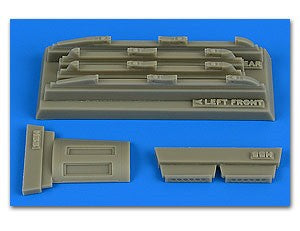 Aires 4754 1/48 Su17M3/M4 Fitter K Empty Chaff/Flare Dispensers For HBO